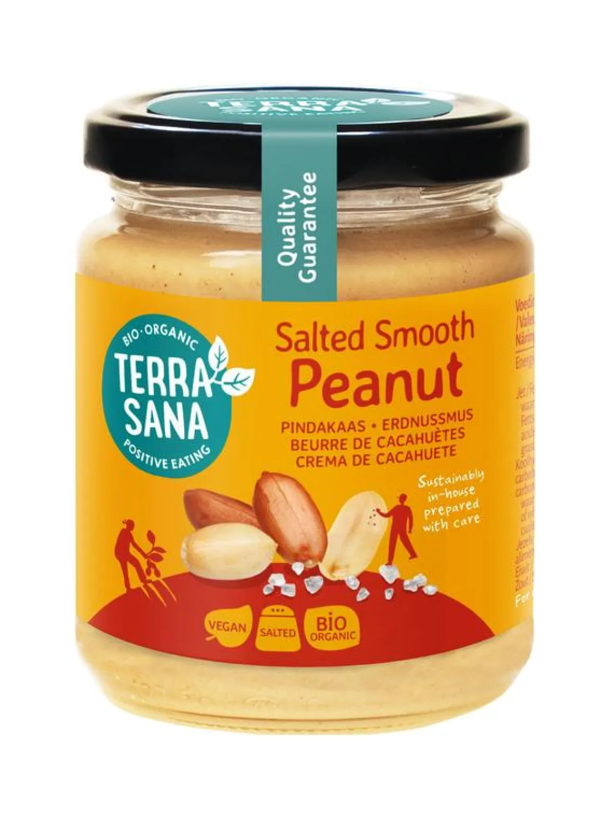 Best TerraSana Pindakaas fijn met himalayazout bio