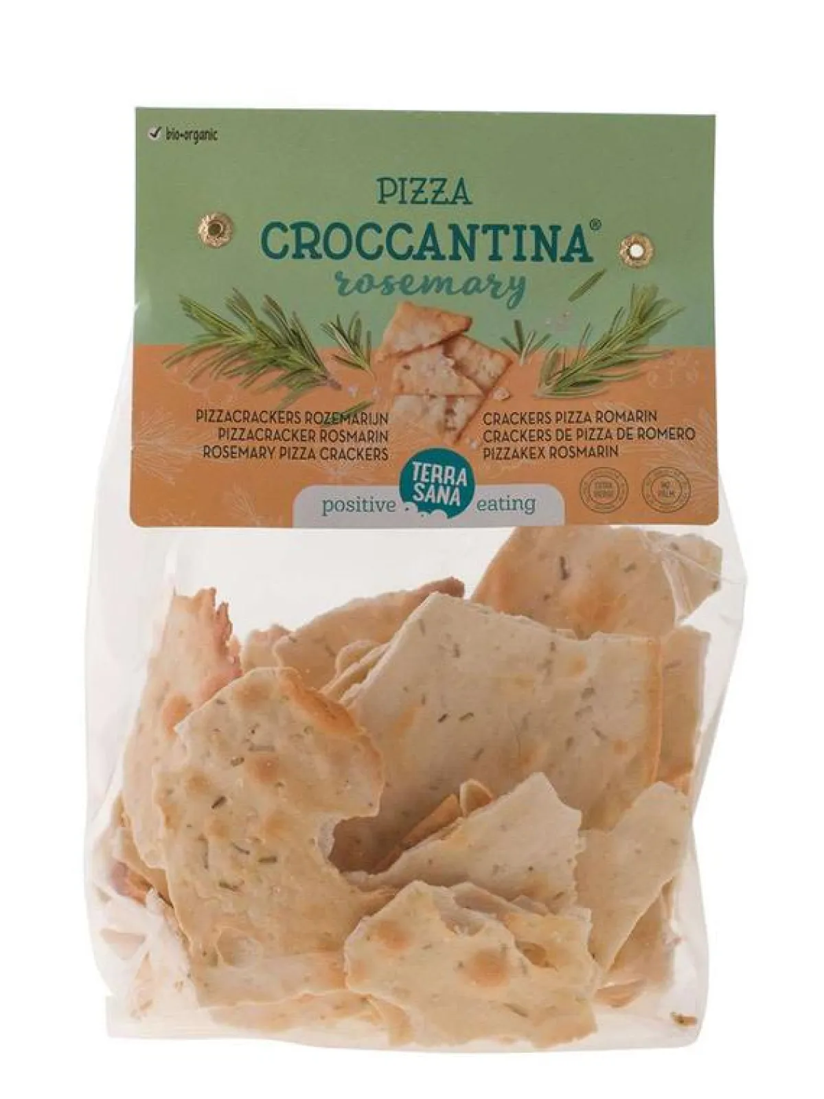 TerraSana Pizza croccantina rozemarijn bio