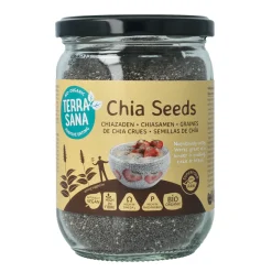 TerraSana Raw chia zaad in glas bio