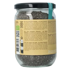 TerraSana Raw chia zaad in glas bio