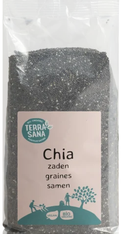 Hot TerraSana RAW Chia zaad zwart bio