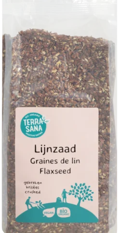 Hot TerraSana RAW lijnzaad gebroken bio