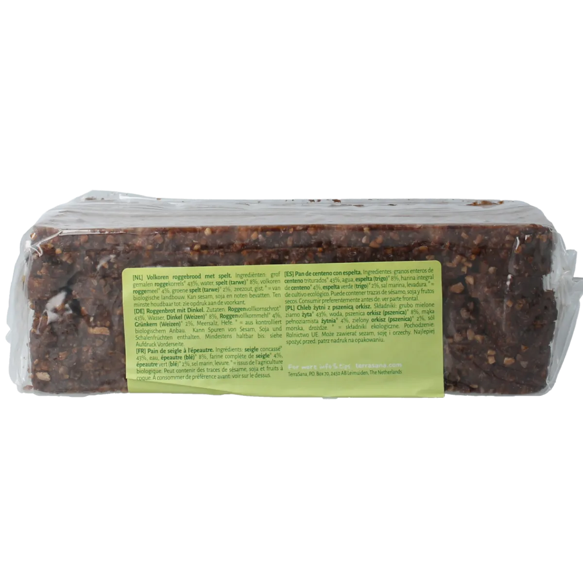 Clearance TerraSana Roggebrood met spelt bio
