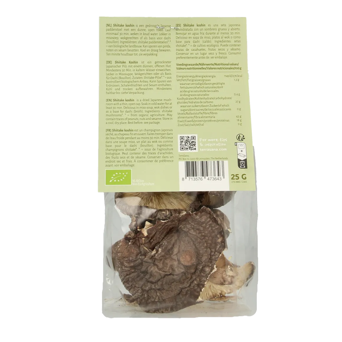 TerraSana Shiitake koshin bio