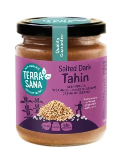 Online TerraSana Tahin bruin sesampasta met zeezout bio