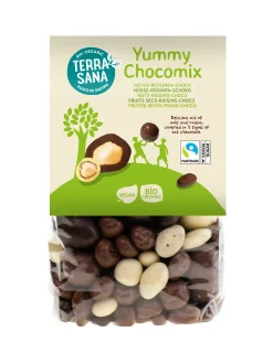 Outlet TerraSana Yummy chocomix noten rozijnen choco bio