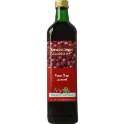 New Terschellinger Cranberrysap gezoet bio