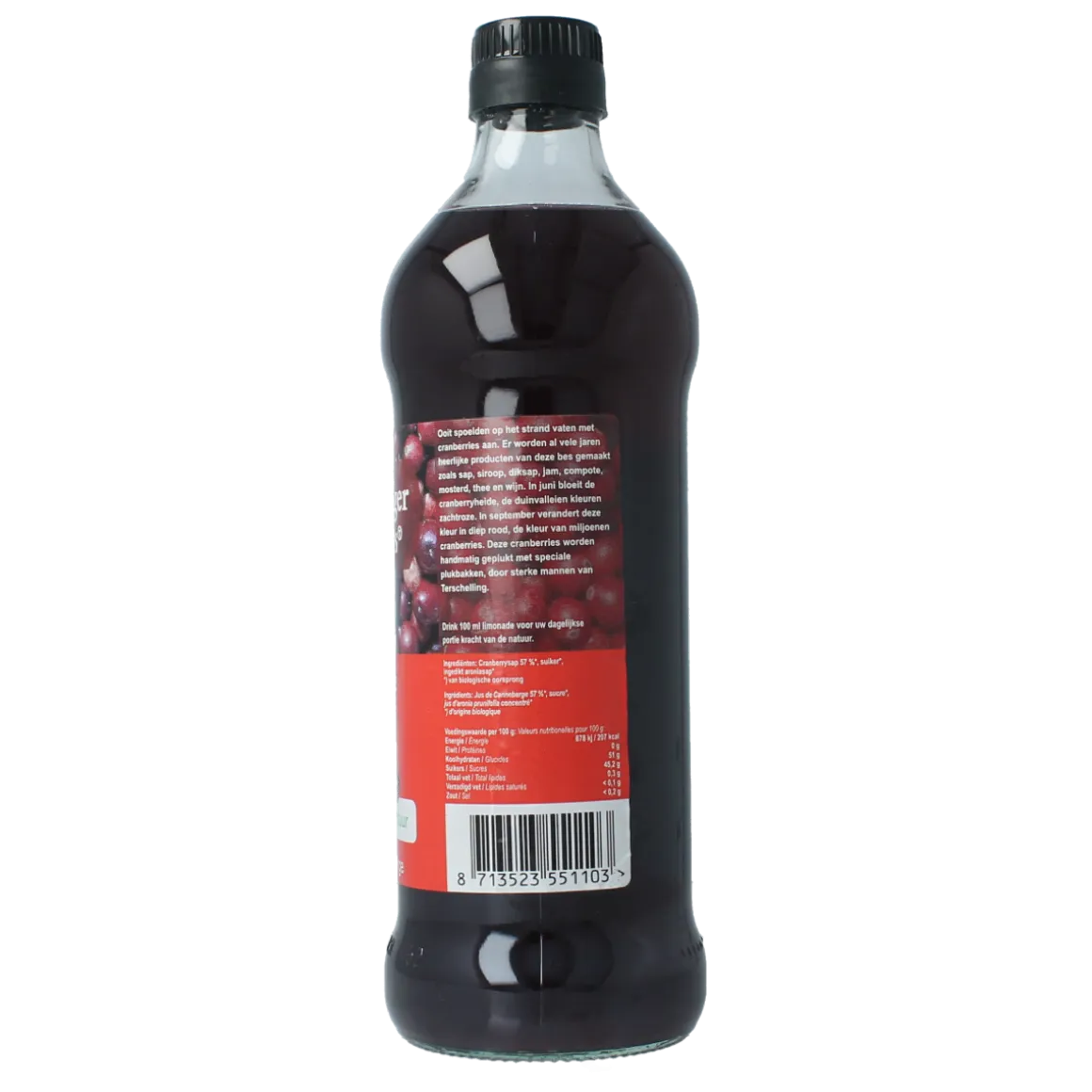 Terschellinger Cranberry siroop bio