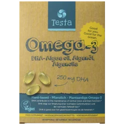 Testa Omega 3 algenolie 250mg DHA vegan NL/DE/EN