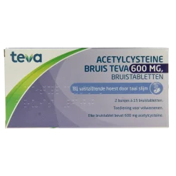 Teva Acetylcysteine 600mg