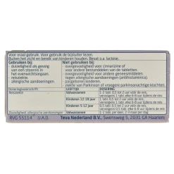 Online Teva Cinnarizine 25mg