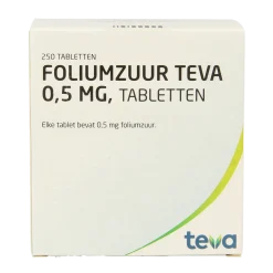 Teva Foliumzuur 0.5