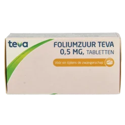 Teva Foliumzuur 0.5mg