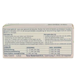 Teva Foliumzuur 0.5mg