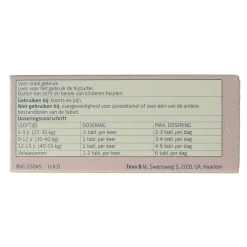 Sale Teva Paracetamol coffeine 500/50
