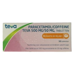 Sale Teva Paracetamol coffeine 500/50