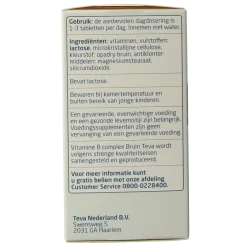 Teva Vitamine B complex bruin los