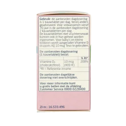 Teva Vitamine D 10 mcg 400IE