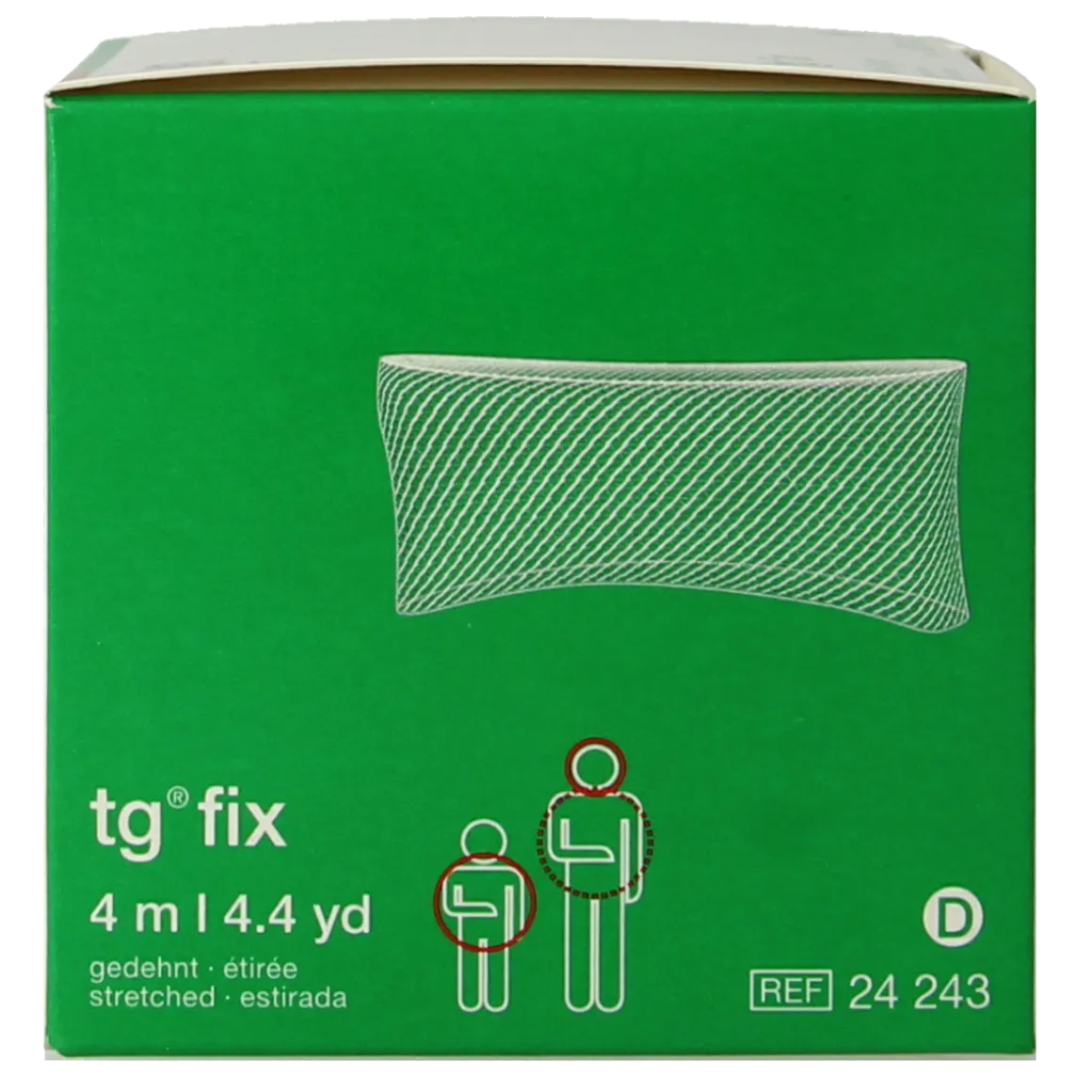 TG Fix netverband D rekbaar 4 meter hoofd/romp/klein