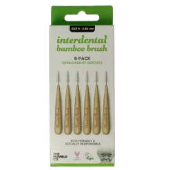 The Humble Co Interdental borstel 0.80 mm groen
