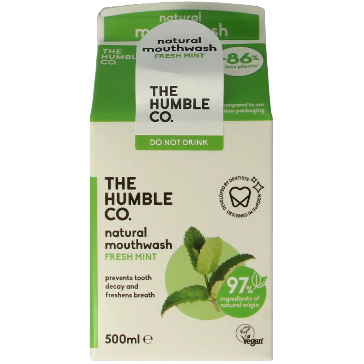 Clearance The Humble Co Mondwater fresh mint