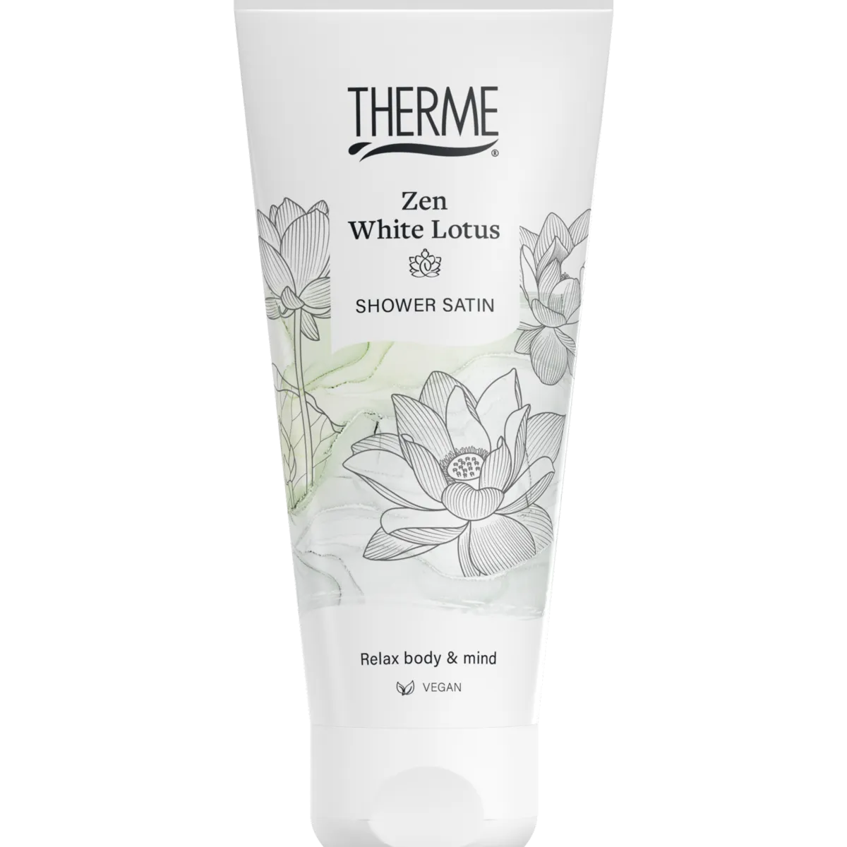 Hot Therme Zen white lotus shower satin