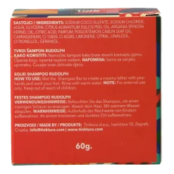 New Tinktura Shampoo bar Rudolph/ Patchouli&Neroli