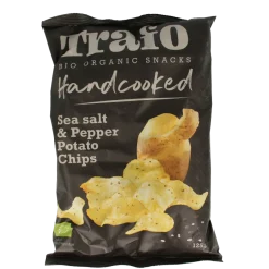 Trafo Chips handcooked zeezout & peper bio