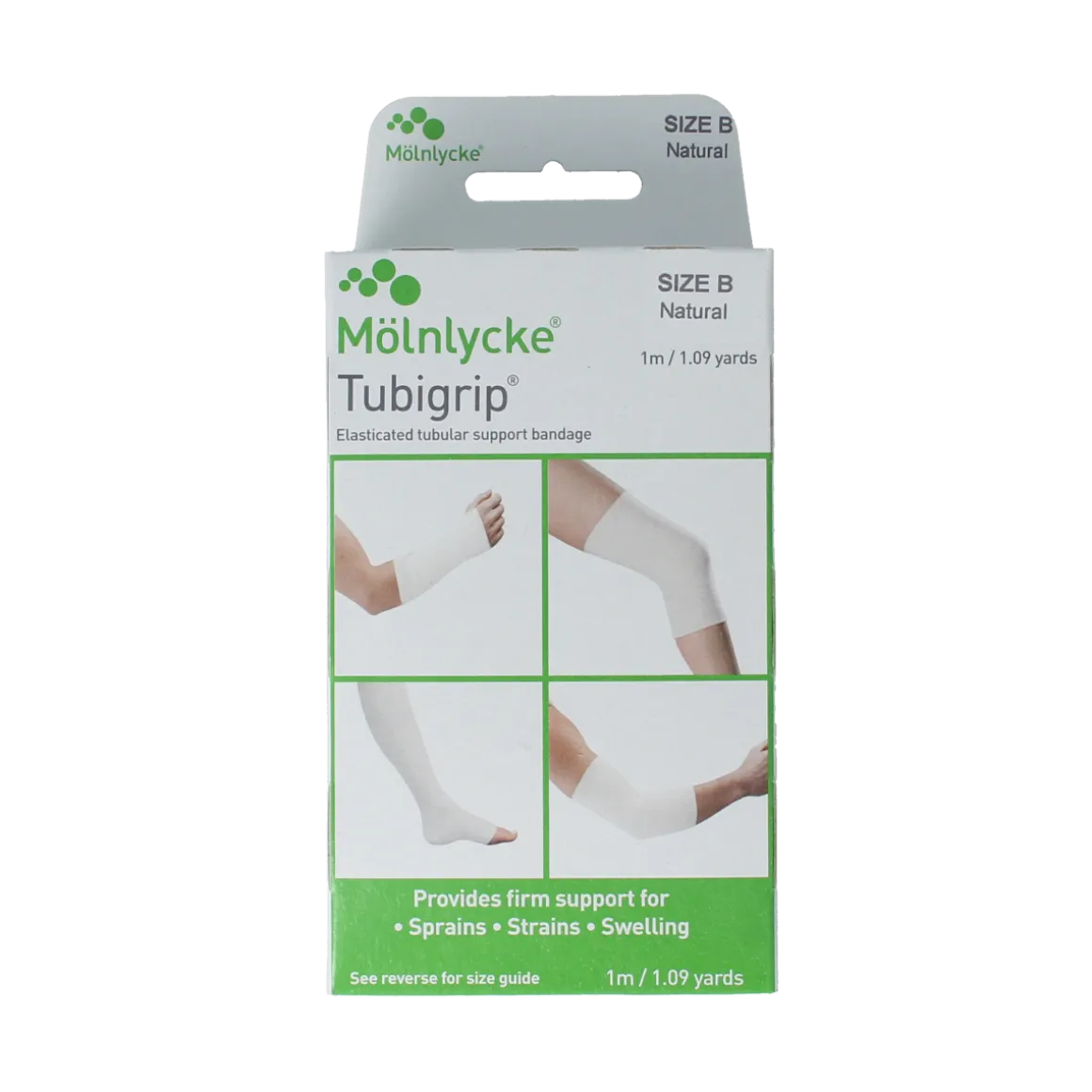 New Tubigrip Elastisch buisverband G 1m x 12cm 1524 wit