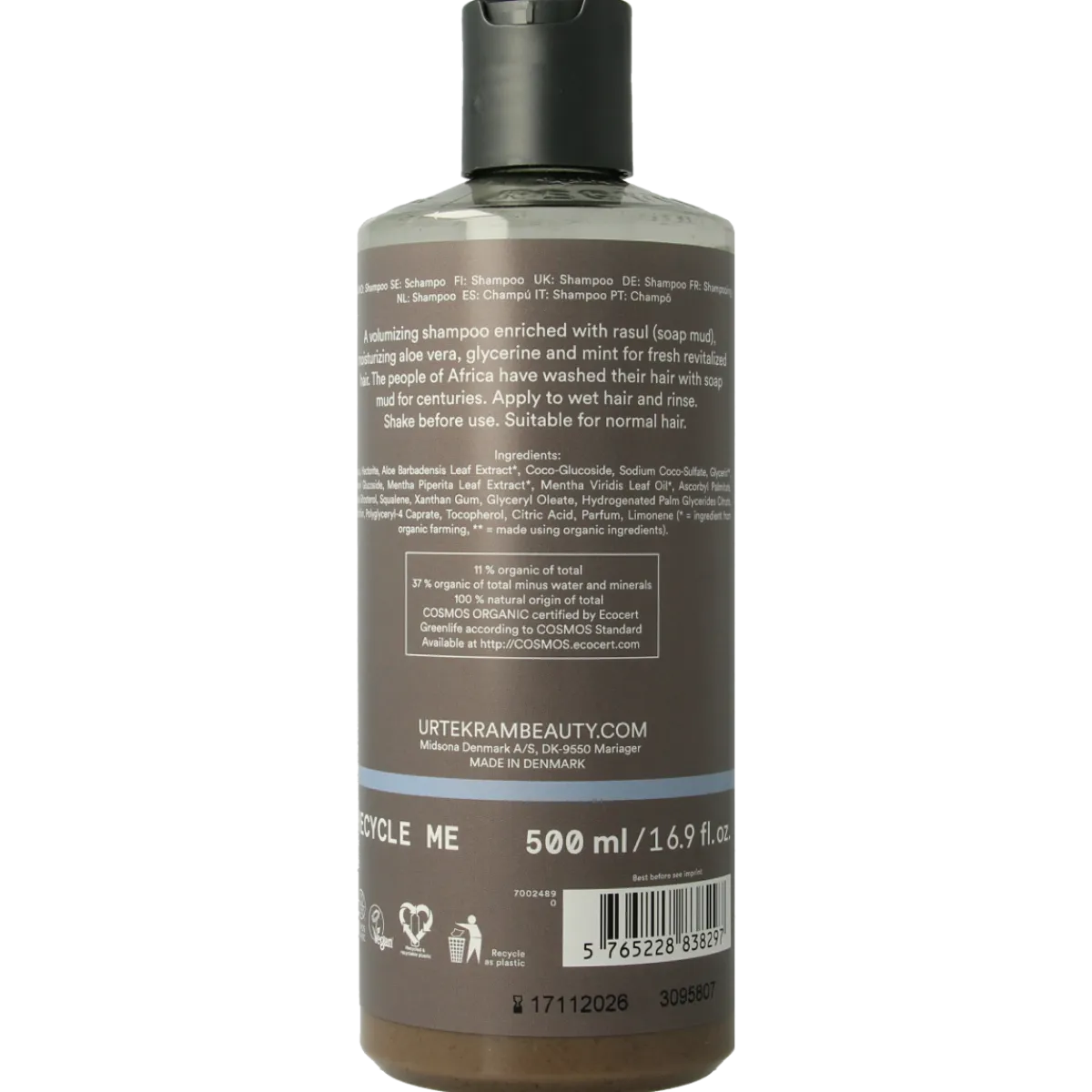 Discount Urtekram Shampoo rhassoul