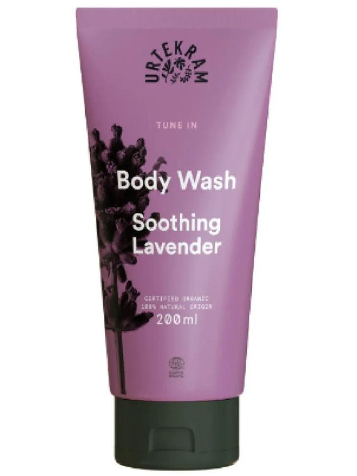 Urtekram Tune in soothing lavender bodywash