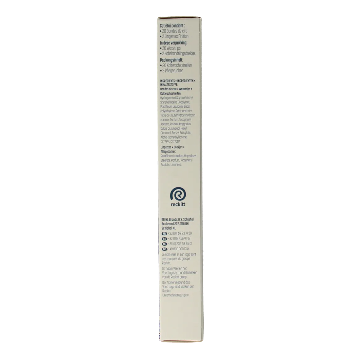 Veet Koude waxstrips gevoelige huid