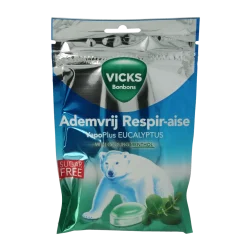 Vicks Ademvrij eucalyptus suikervrij bag