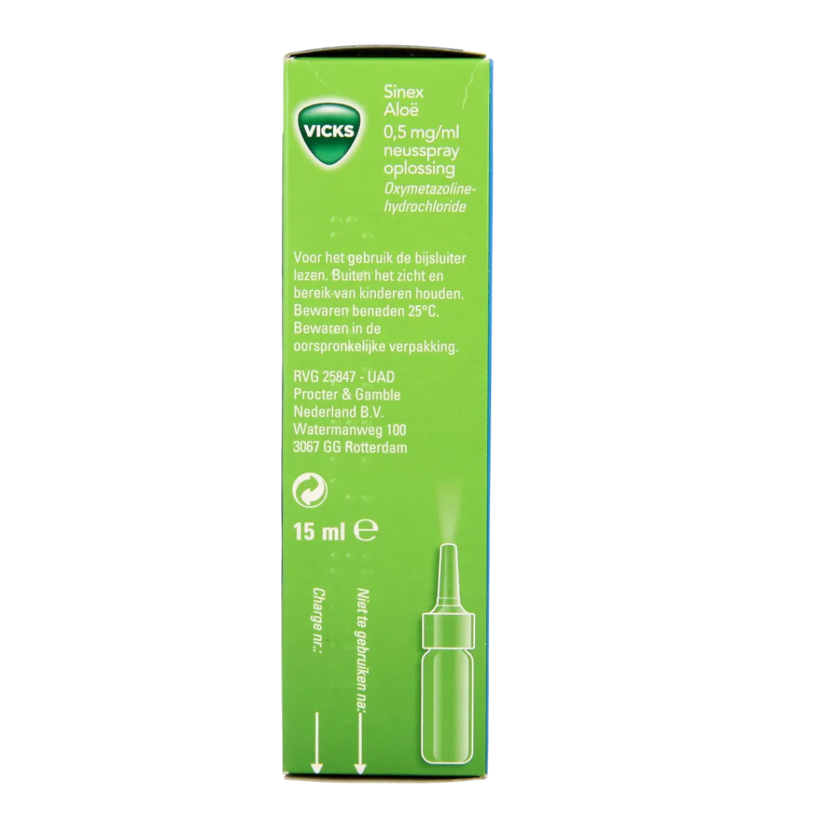 New Vicks Sinex aloe neusspray