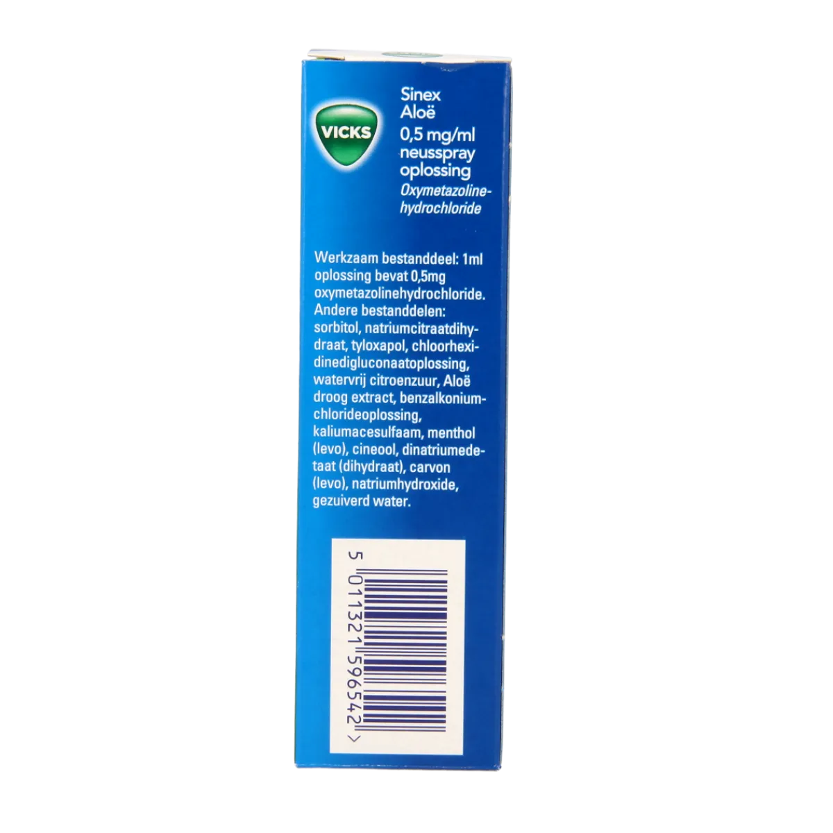 New Vicks Sinex aloe neusspray