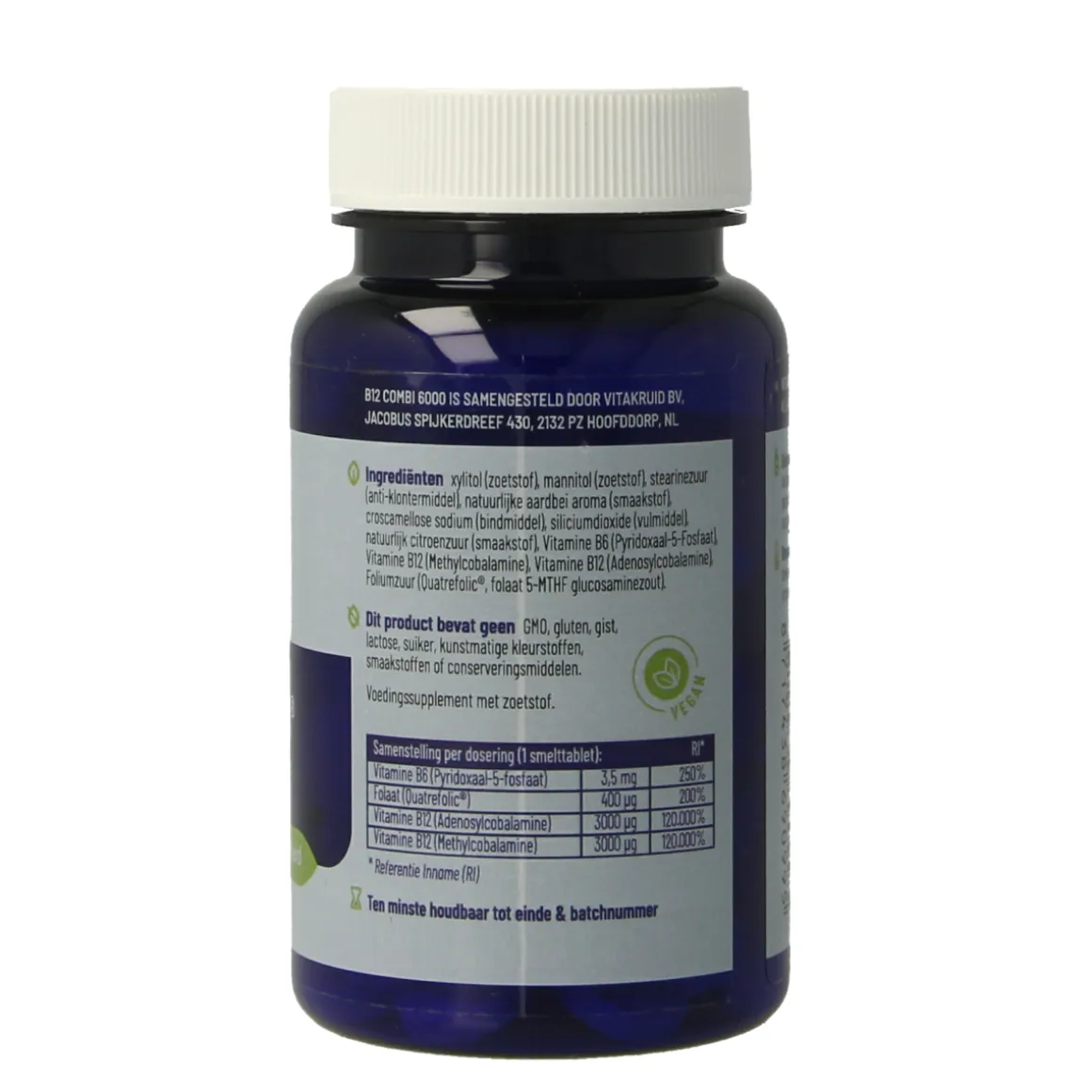 Vitakruid B12 Combi 6.000 met Actief Folaat