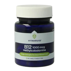 Vitakruid B12 1000 mcg Actief Methylcobalamine