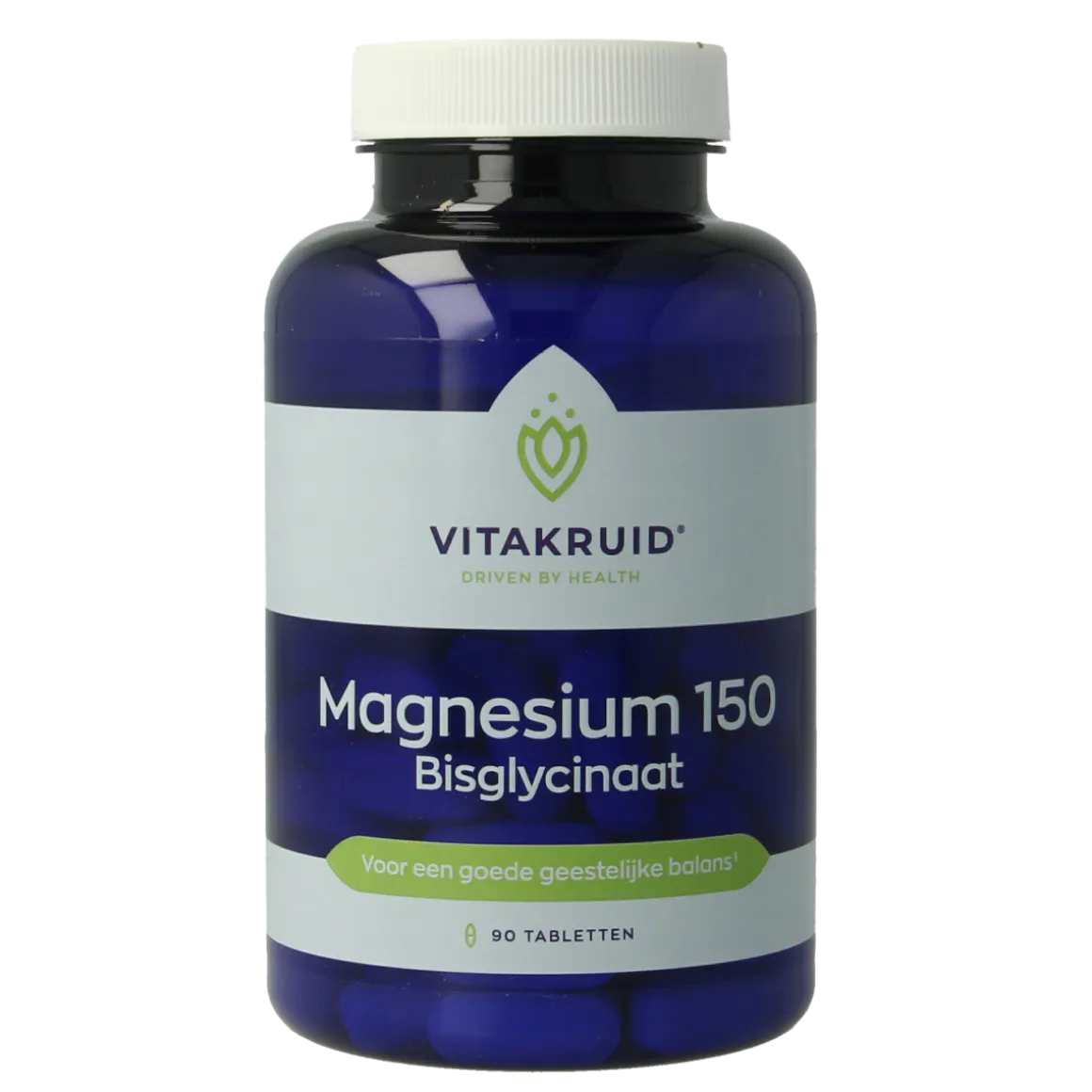 Vitakruid Magnesium 150 Bisglycinaat met 200mg L-Taurine