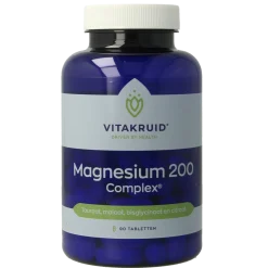 Vitakruid Magnesium 200 Complex Tauraat Malaat Bisglycinaat
