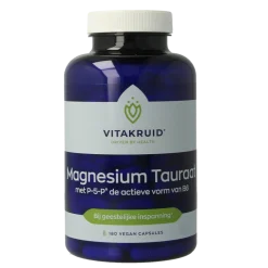 Clearance Vitakruid Magnesium Tauraat met Vitamine B6 (P-5-P)