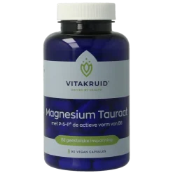 Clearance Vitakruid Magnesium Tauraat met Vitamine B6 (P-5-P)