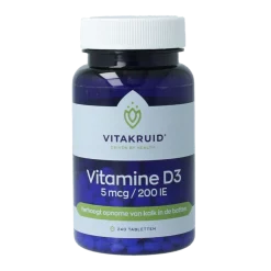 Vitakruid Vitamine D3 5 mcg / 200 IE