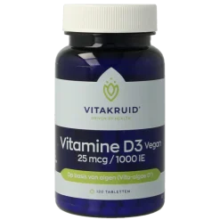 Vitakruid Vitamine D3 Vegan 25 mcg / 1000 IE