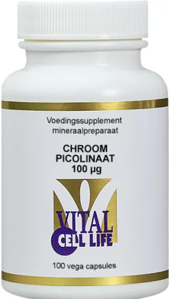 Vital Cell Life Chroom picolinaat 100 mcg