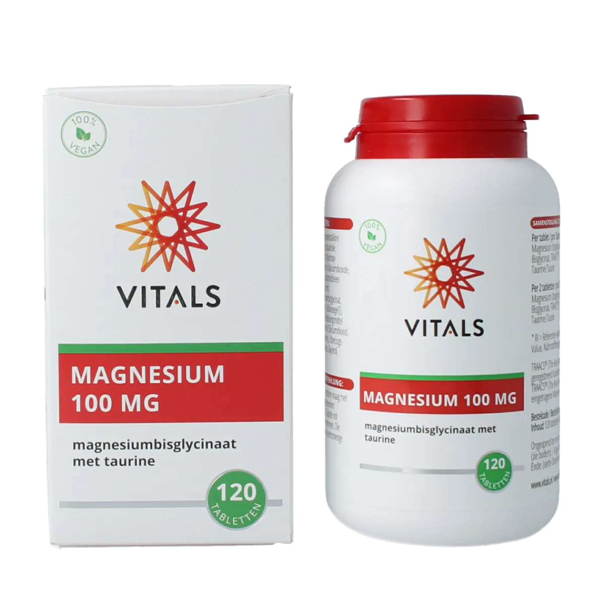 Discount Vitals Magnesiumbisglycinaat 100 mg