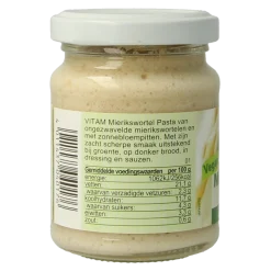 Hot Vitam Mierikswortel pasta bio