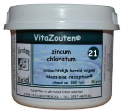 Best Vitazouten Zincum chloratum/mur. VitaZout nr.21