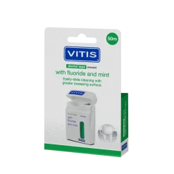Discount Vitis Tape waxed fluor mint groen 50 meter