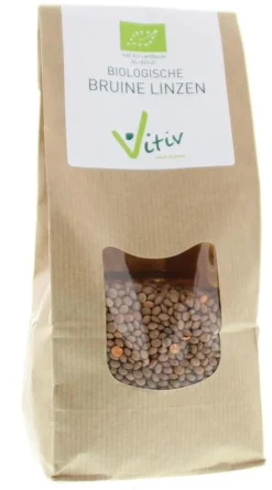 Vitiv Bruine linzen bio