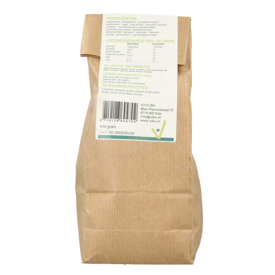 Sale Vitiv Muesli spelt bio
